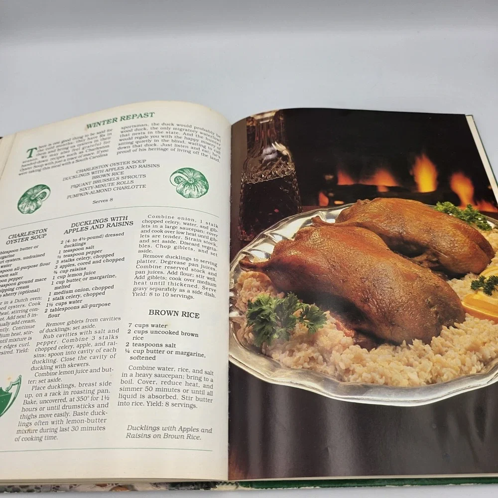 The Southern Heritage Company's Coming Cookbook Hardcover 1983